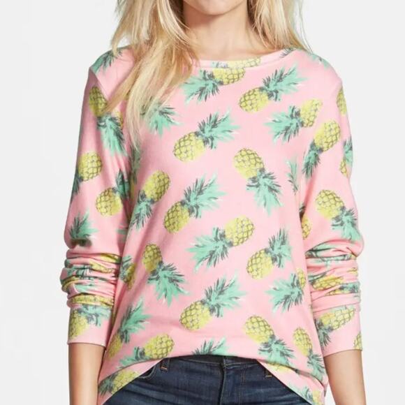 WILDFOX Pineapple Print Swim Cover Up - Picture 6 of 7